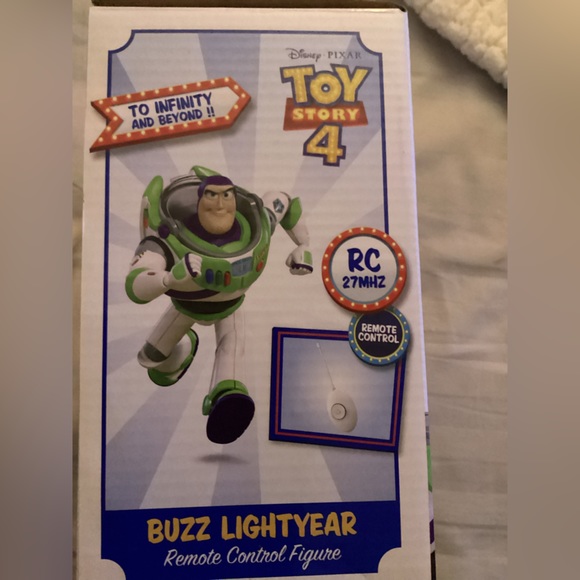 Disney Toy Story 4 Buzz Lightyear Remote Control Figure - Picture 3 of 3